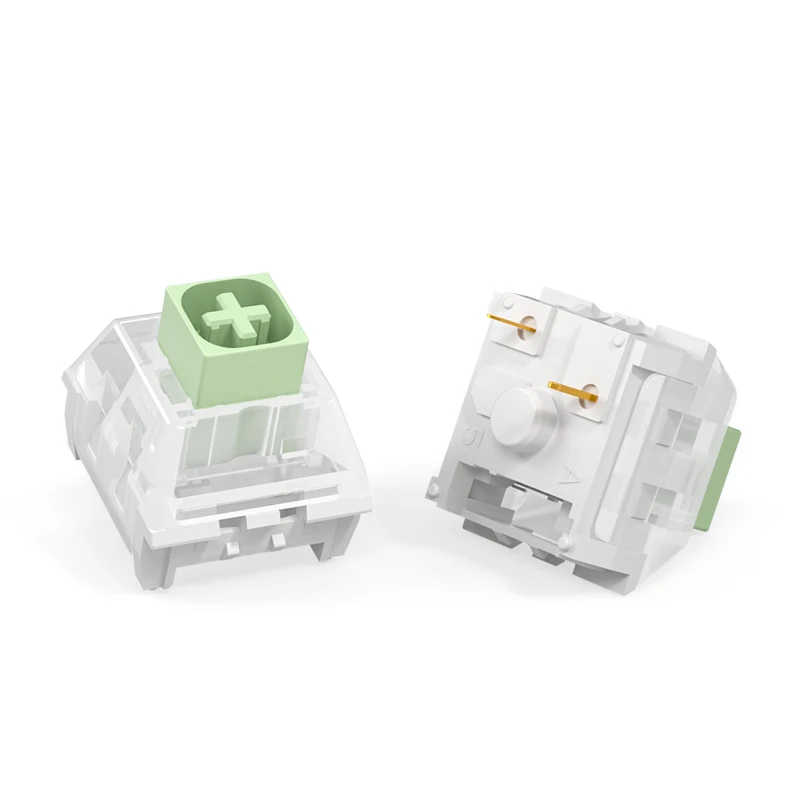 Caja Kailh personalizada, interruptor de Jade/azul marino, sonido resistente, eje de tecla grande, interruptor de teclado mecánico PCB, juego intercambiable en caliente - imagen 5