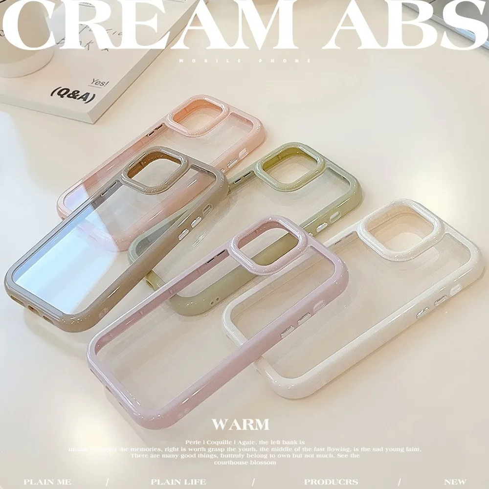 Lindas fundas de teléfono transparentes para iPhone 11, 12, 13, 14, 15, 16 Plus Pro Max, X, XS, XR, PC, funda de teléfono magnética acrílica - imagen 4