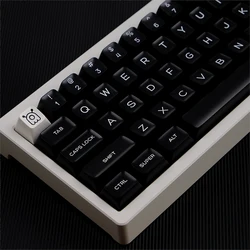 Teclas GMK WOB SA PBT doble disparo ISO Enter negro/blanco