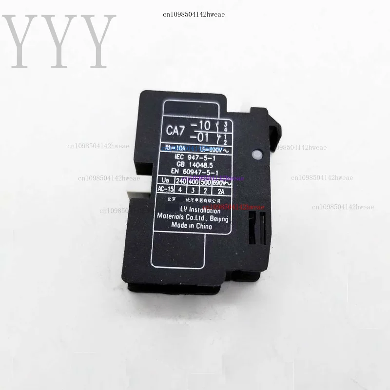 5 uds para ABB CA7-01 contacto auxiliar un polo normalmente cerrado