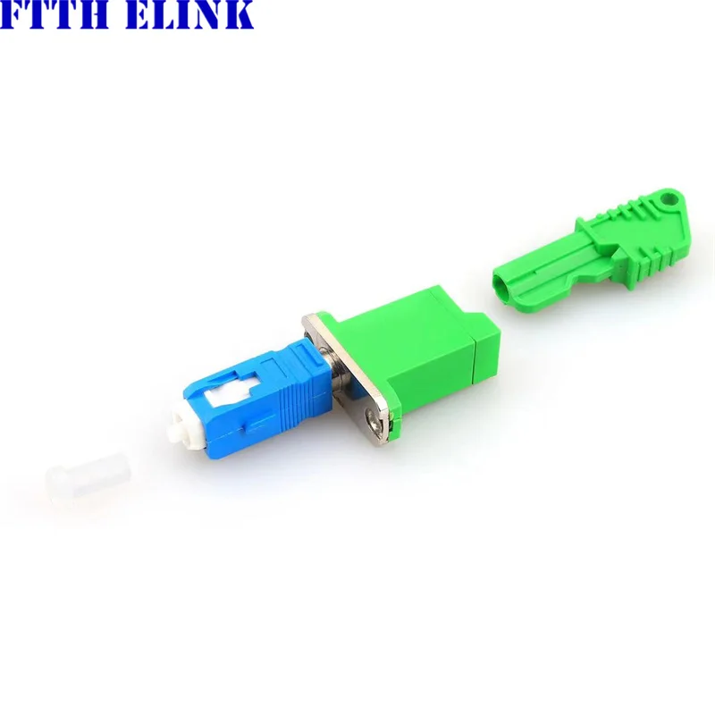Adaptador de fibra óptica E2000/APC-SC 2 uds FM hembra-macho junta de conversión acoplador de fibra óptica de alta calidad envío gratis FTTH ELINK - imagen 5