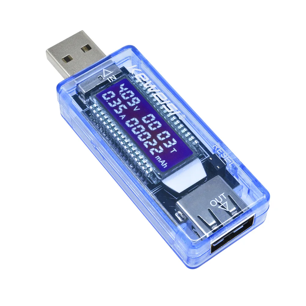 Probador de cargador USB de KWS-V20, medidor de corriente de voltaje médico, voltímetro, amperímetro, probador de capacidad de batería, Detector de energía móvil - imagen 4