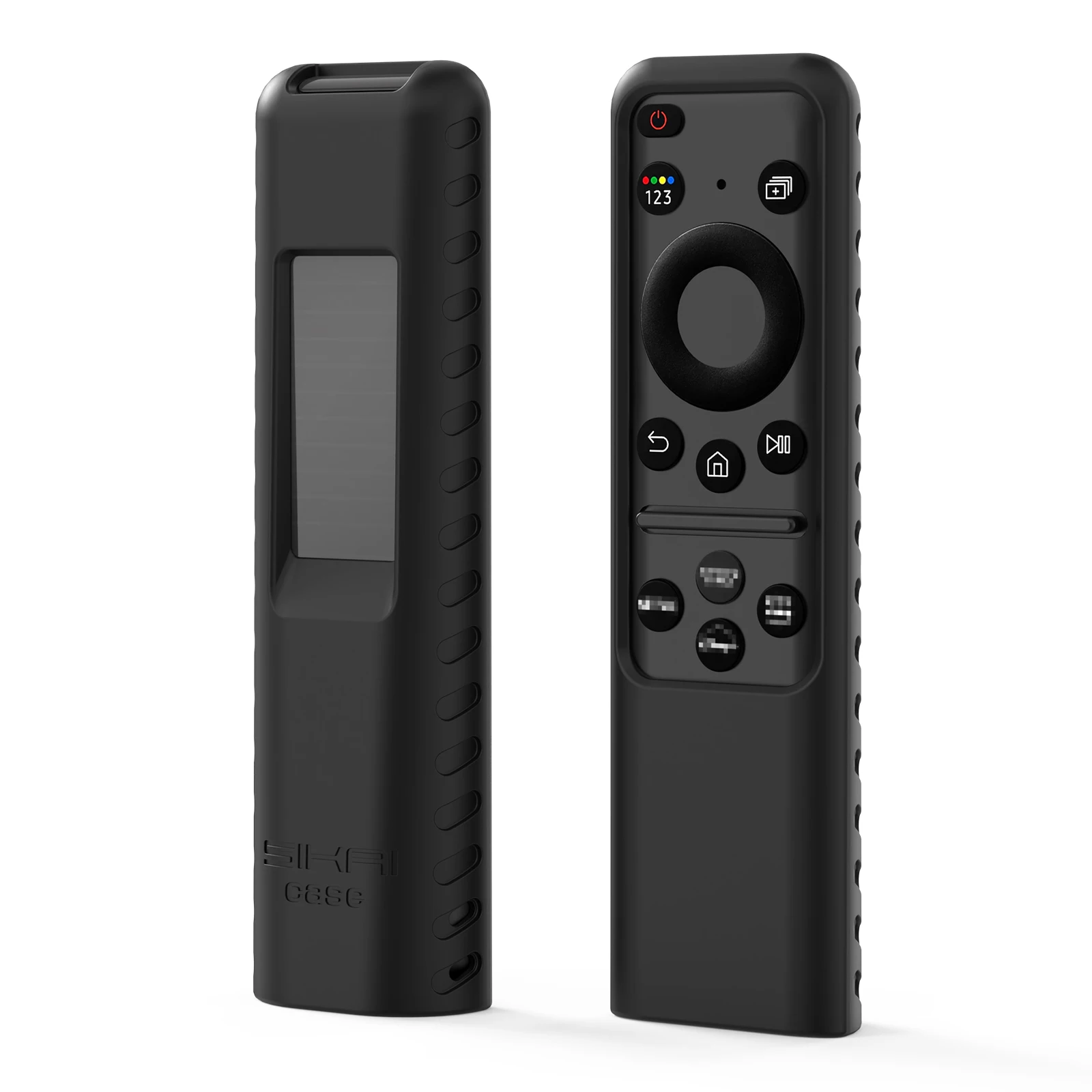 SIKAI cubierta de Control remoto para 2023 carga Solar TM2360E TM2361E cubierta de silicona para Samsung BN59-01432A TV remoto