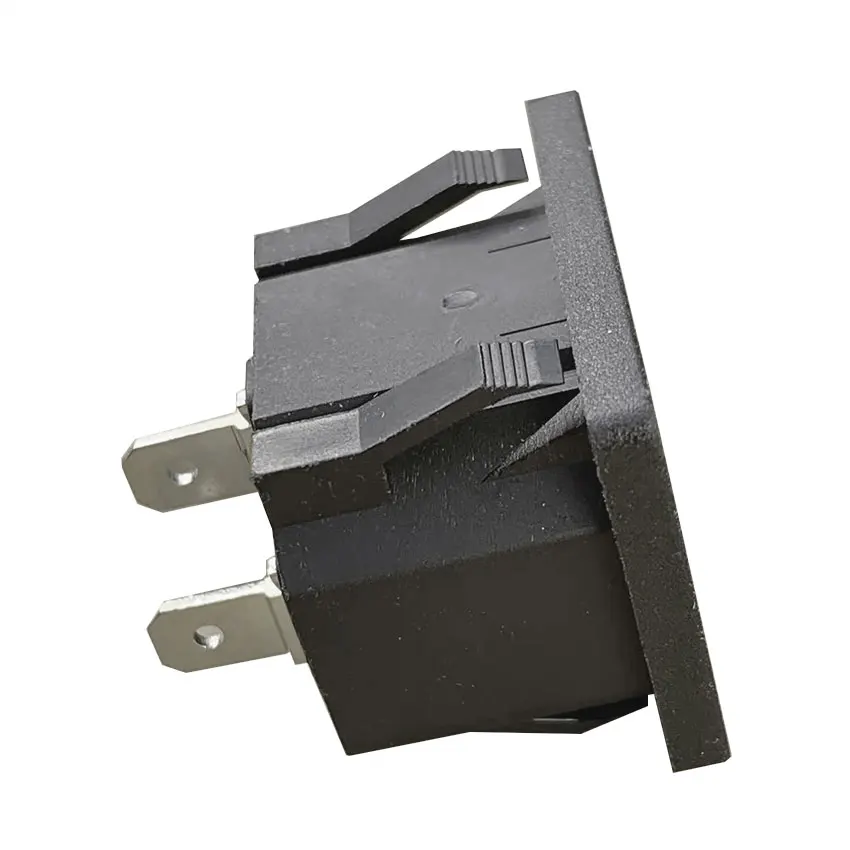 Toma de corriente de CA C14, Conector de toma de corriente de entrada, enchufe Industrial IEC320 C14, Panel de 3 pines, 10 unidades por lote - imagen 4