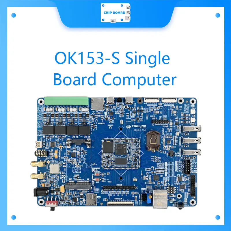 OK153-S SBC: Allwinner T153 (4×A7@1.6GHz + RISC-V E907), 1GB de RAM, Linux 5.10