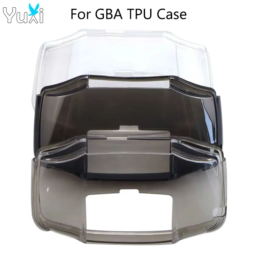 YuXi 1 pieza funda protectora transparente carcasa de TPU para cubierta de protección GBA para consola Gameboy Advance - imagen 2