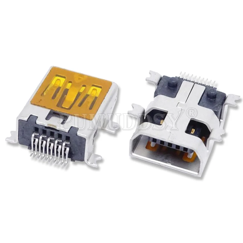 Conector de 5 uds USB-AF hembra (doble capa, DIP SMD Vertical de una sola capa) Interfaz de enchufe USB Mini USB-3.1 10 16 24P - imagen 3