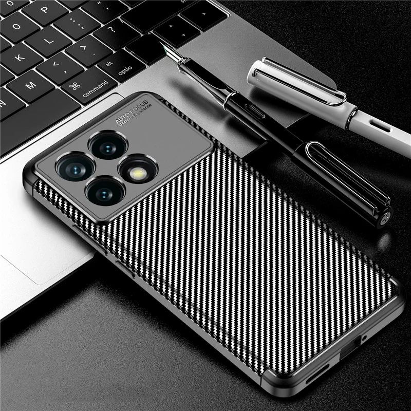 Funda de silicona suave para teléfono móvil, carcasa protectora trasera para Xiaomi Poco F6 Pro 5G - imagen 2