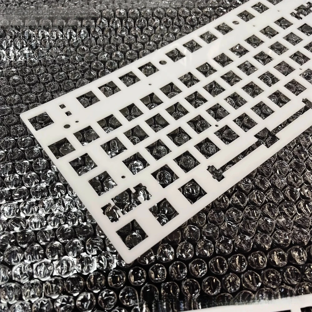 Placa de posicionamiento FL·ESPORTS MK870 para teclado mecánico con Material PC/POM/Fr4, accesorios de teclado para juegos personalizados gruesos - imagen 5