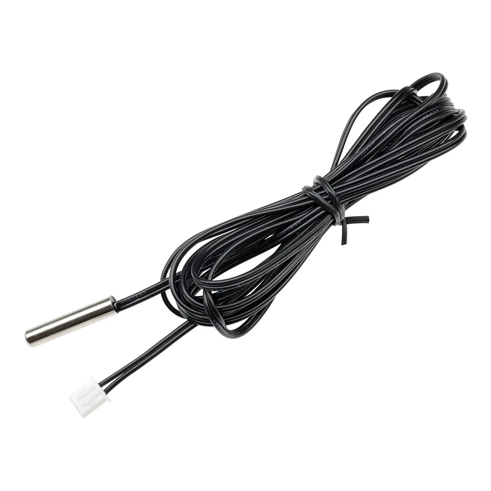 50CM 200CM 300CM Sensor de temperatura termistor NTC Cable de sonda impermeable 10K 1% 3950 W1209 W1401 Cable - imagen 2