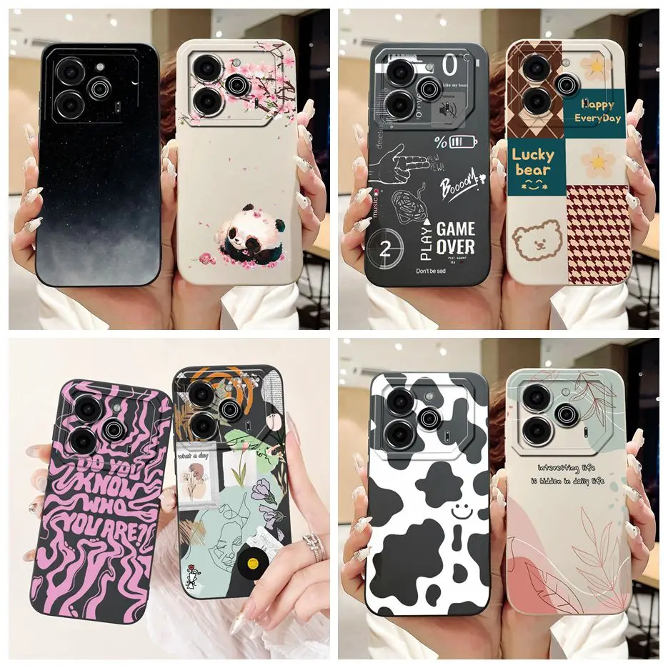 Funda de silicona suave para Tecno Pova 6 Pro 5G, carcasa pintada con arte elegante LI9, para teléfono Tecno Pova 6 Pro Pova6 5G