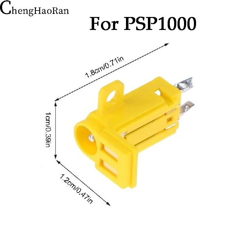 ChengHaoRan-puerto de carga de energía hembra, Conector de toma de corriente para Sony PSP 1000, PSP2000, 3000, PS2, 70000DC, 1 unidad - imagen 3