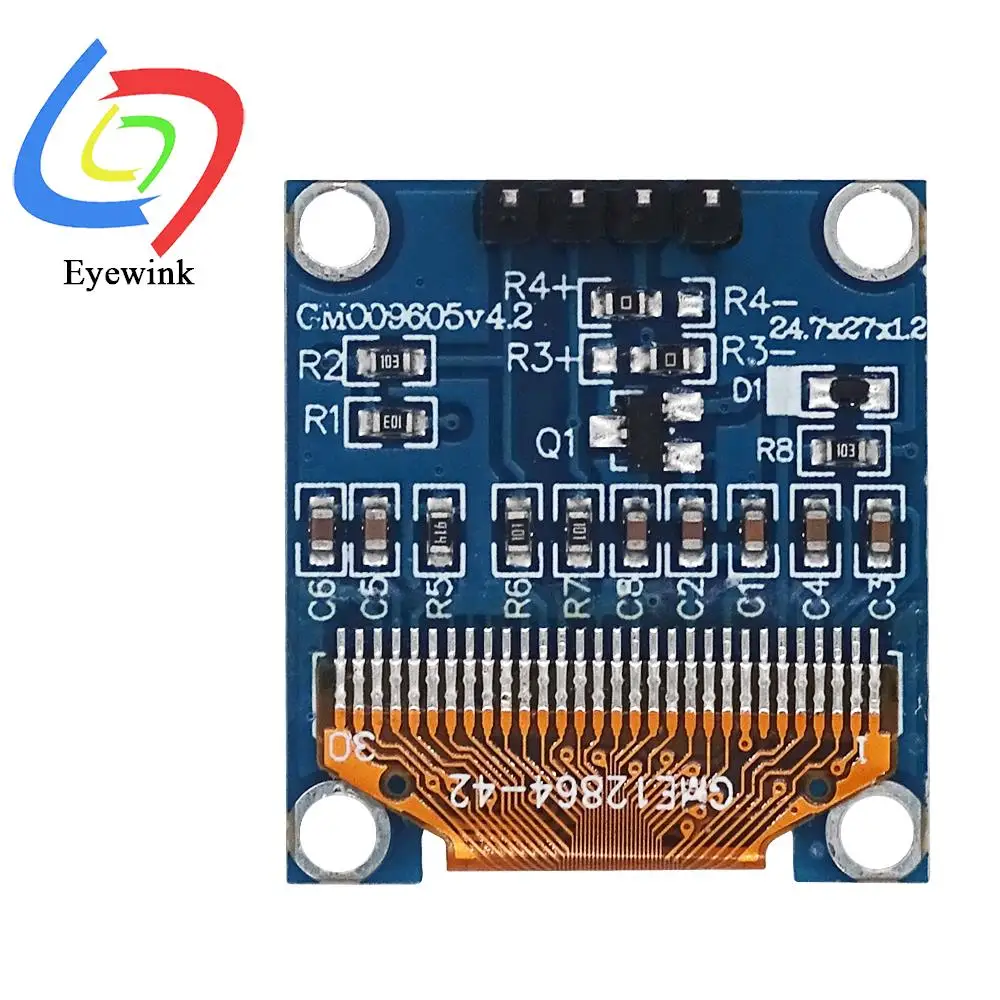 Pantalla OLED de 0,96 pulgadas SSD1315 SSD1306 I2C IIC SPI Serial 128X64 LCD 4 pines para Arduino - imagen 5