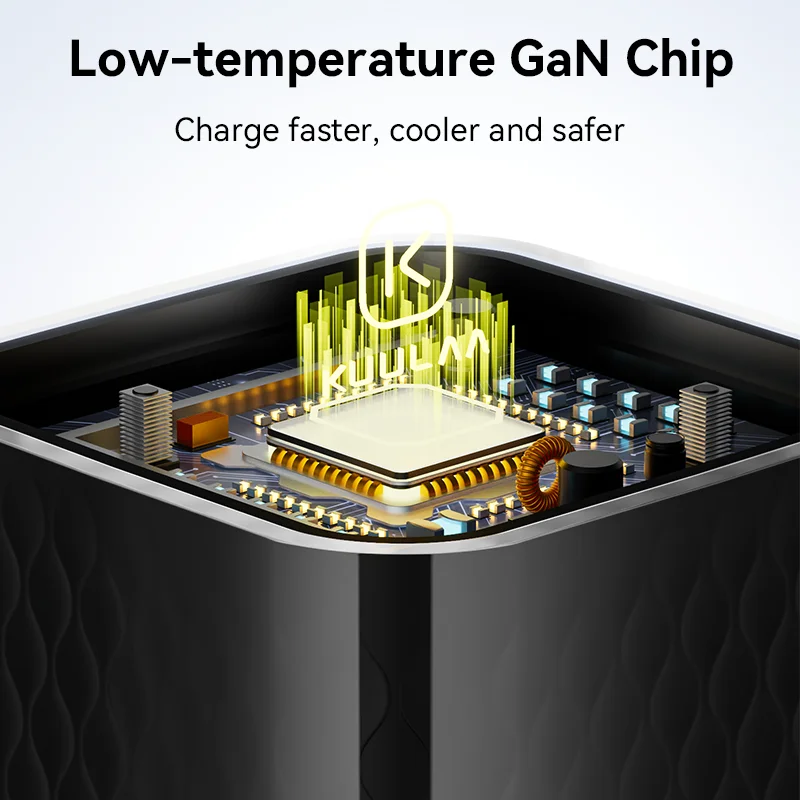 KUULAA 35W GaN cargador tipo C USB C PD carga rápida para iPhone 16 15 14 13 12 11 Pro Max para iPad Pro Air iPad Huwei Xiaomi - imagen 5