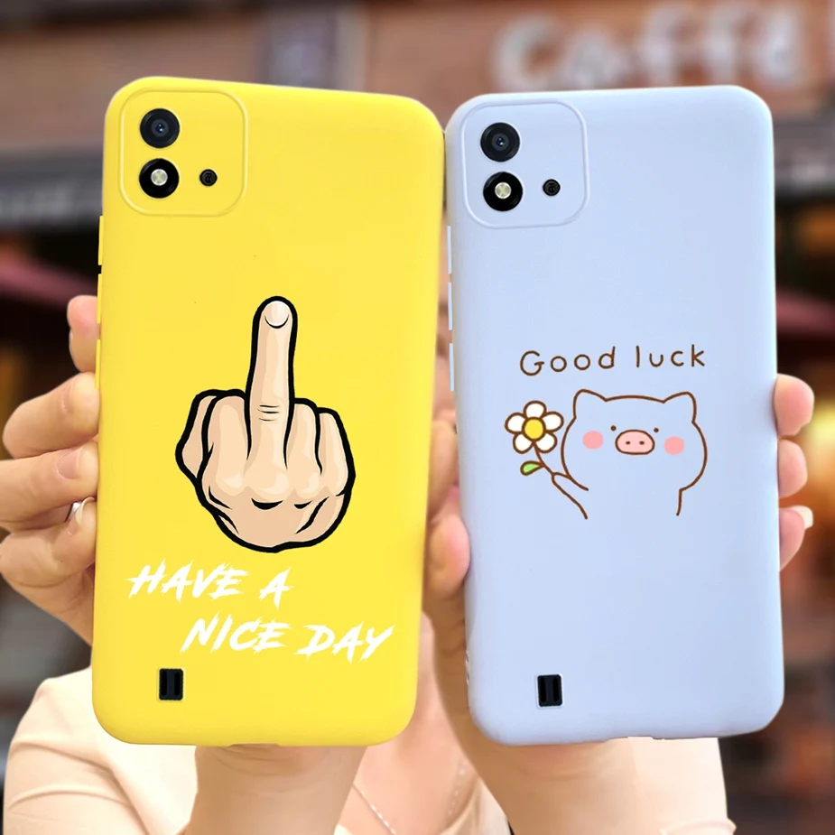 Para Realme C11 2021 funda trasera de silicona suave a la moda para Oppo Realme C11 2020 C 11 2021 Fundas de teléfono Fundas RealmeC11 parachoques - imagen 3