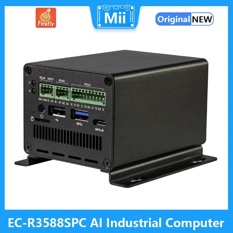 Firefly EC-R3588SPC Rockchip RK3588S nuevo procesador octa-core de 64 bits ordenador Industrial SDK Mini PC Industrial de código abierto - imagen 2