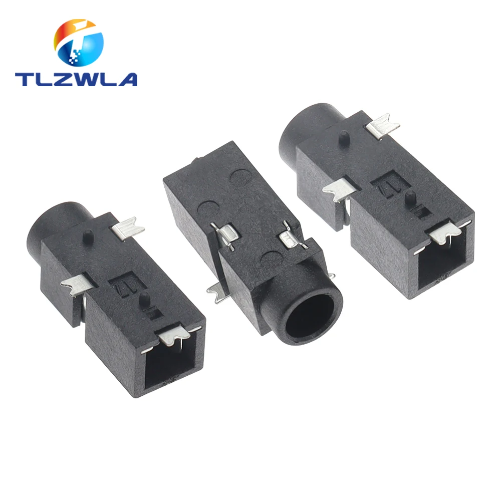 20 piezas conector de toma de auriculares de 3,5 MM PJ-326 GPS conector de toma de Audio de 3 pines toma de Audio SMD - imagen 2