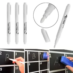 Rotulador tiza líquida blanca para vidrio, pizarra y ventanas