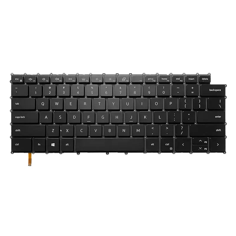 Teclado de ordenador portátil Original para DELL XPS 15, 9500, 9510, 17, 9520, 9700, 9710, 9720, 9730, nuevo - imagen 2