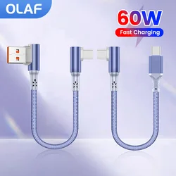 Cable USB-C corto carga rápida para iPhone, Xiaomi y Samsung