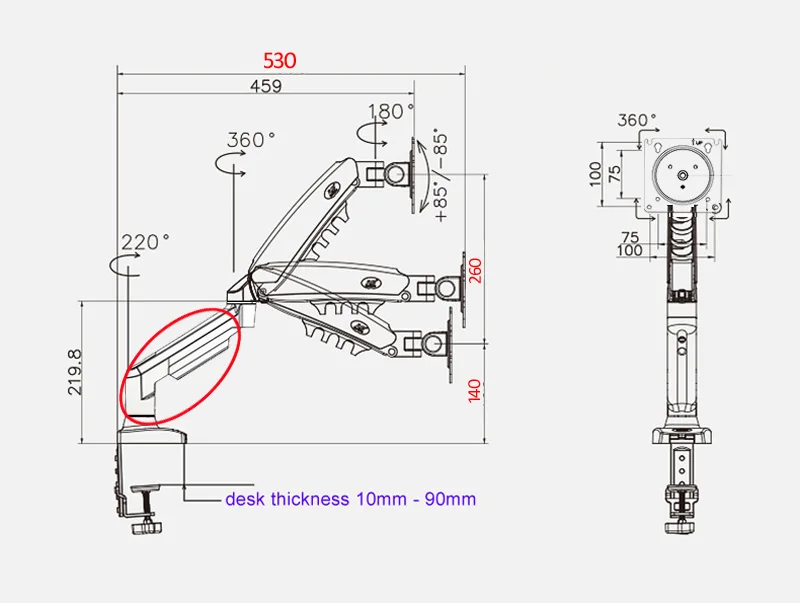NB - Detalle de montaje