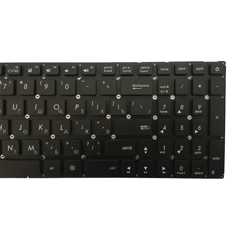 Teclado ruso negro para Asus, X540, X540L, X540LA, X544, X540LJ, X540S, X540SA, X540SC, R540, R540L, R540LA, R540LJ, R540S, R540SA, RU - imagen 5