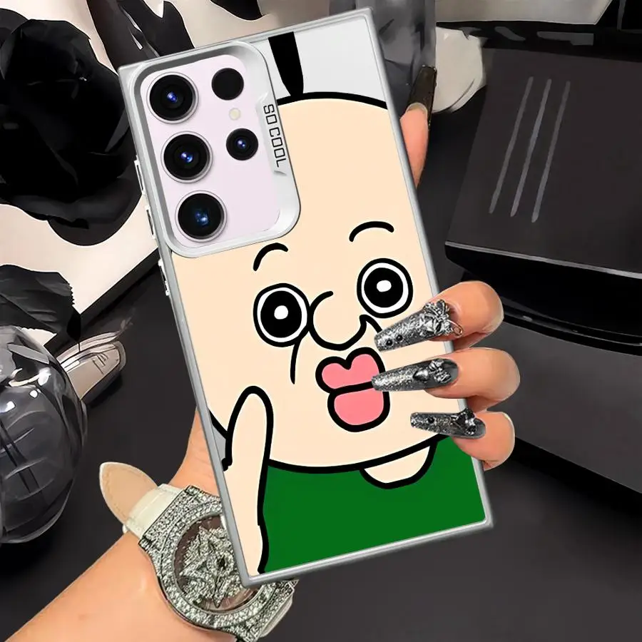 Funda bonita de pareja Bangbang Yuzhi para Samsung Galaxy S25 S21 Note 20 Ultra S23 S20 Plus S24 FE S22 S23 - imagen 5