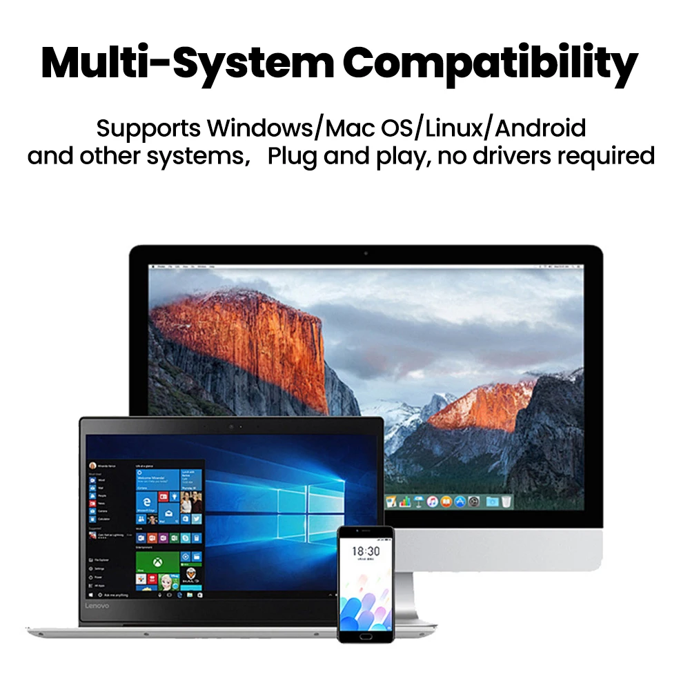 Elough USB C tipo C Micro TF lector de tarjetas SD adaptador de tarjeta de memoria inteligente USB 3,0 2,0 lector de tarjetas TF para teléfono tipo C tableta portátil - imagen 5