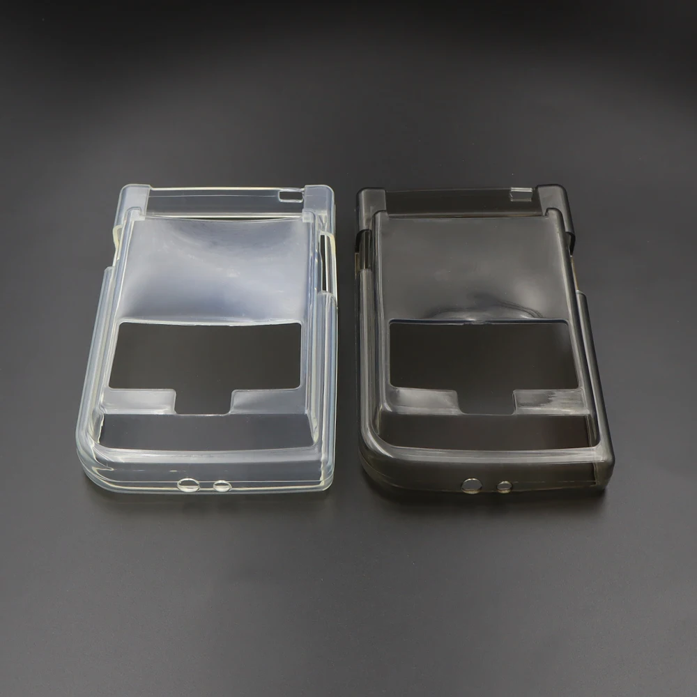 Para GBP, funda protectora transparente de TPU, funda suave para consola de juegos Gameboy Pocket y protector de pantalla - imagen 4