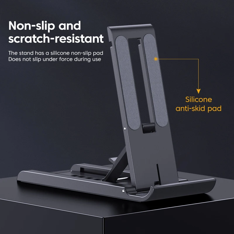 Soporte de escritorio portátil, Mini soporte plegable para teléfono móvil para iPhone 16, iPad Air, Xiaomi, Huawei, soporte de escritorio portátil - imagen 5