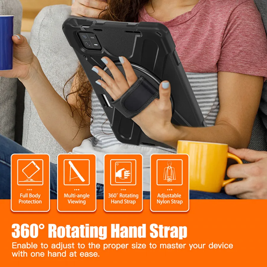 Funda para Xiaomi Pad 6 11 "Mi Pad 6 Pro 2023 MiPad 6 Pro 11 pulgadas funda para niños resistente a prueba de golpes cubierta resistente con correa para el hombro - imagen 5