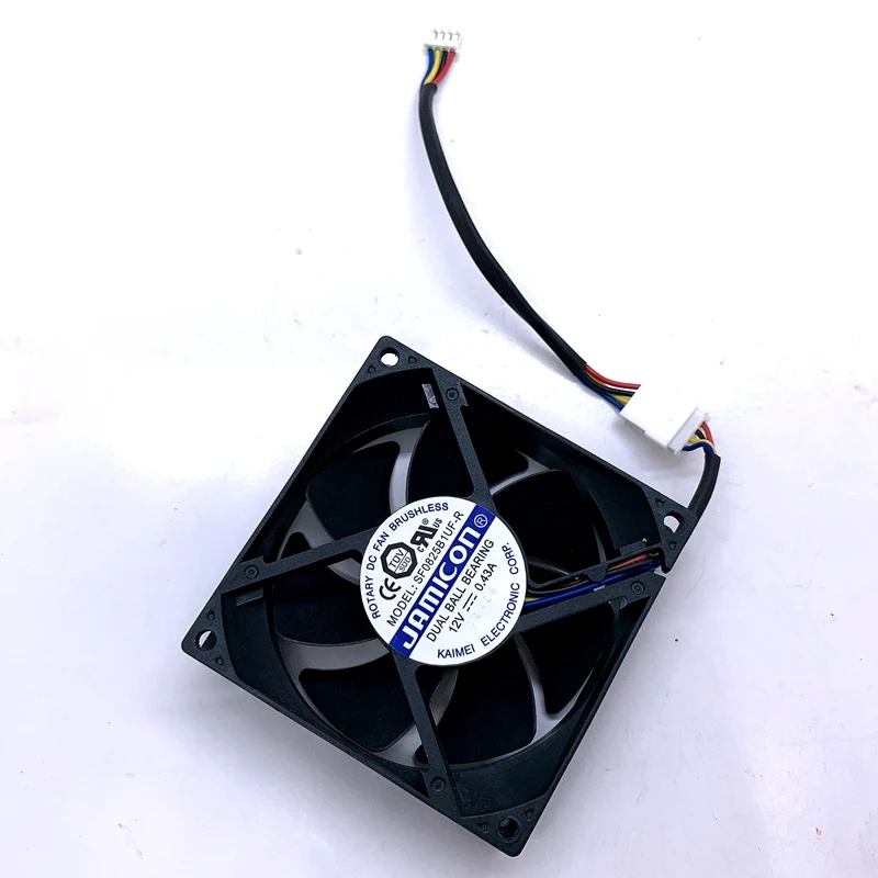 SF0825B1UF-R Ventilador de alta velocidad PWM de 80 mm, 12 V, 7200 RPM, industrial, convertidor de frecuencia, refrigeración de CPU, 4 cables - imagen 5