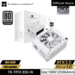 Thermalright TR-TPFX850-W – Fuente SFX 850W 80+ Platinum ATX3.0
