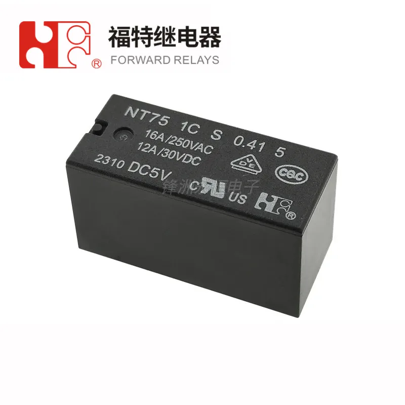 5 uds relé de avance HF115F NT75 1C S 0,41 5 NT751CS0.415 DC5V DC12V DC24V 8PIN 16A relé de potencia 1ZS3 - imagen 3