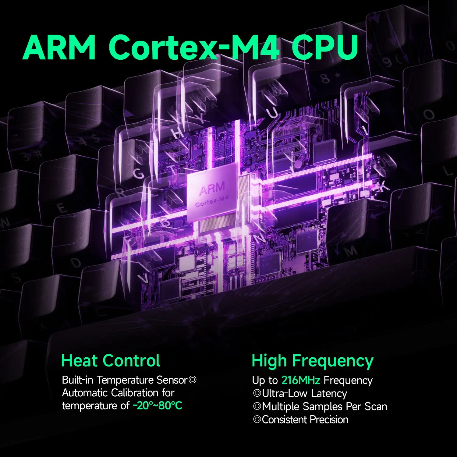 Akko MONSGEEK M1 V5 TMR teclado para juegos de disparo rápido con interruptores magnéticos/mecánicos 8K RGB junta de teclado de aluminio de intercambio en caliente - imagen 4