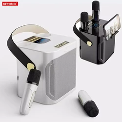 Altavoz Bluetooth portátil con micrófono y subwoofer inalámbrico