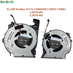 Ventilador Refrigeración HP Pavilion 15-CX (TPN-C133) Portátil