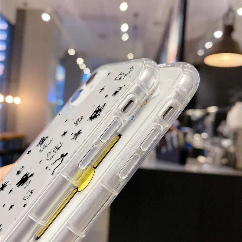 Funda de teléfono transparente con bonito gato para iPhone 17 Pro Fundas iPhone 16 Pro Max 11 13 15 14 12 Air 17promax funda de silicona a prueba de golpes - imagen 3