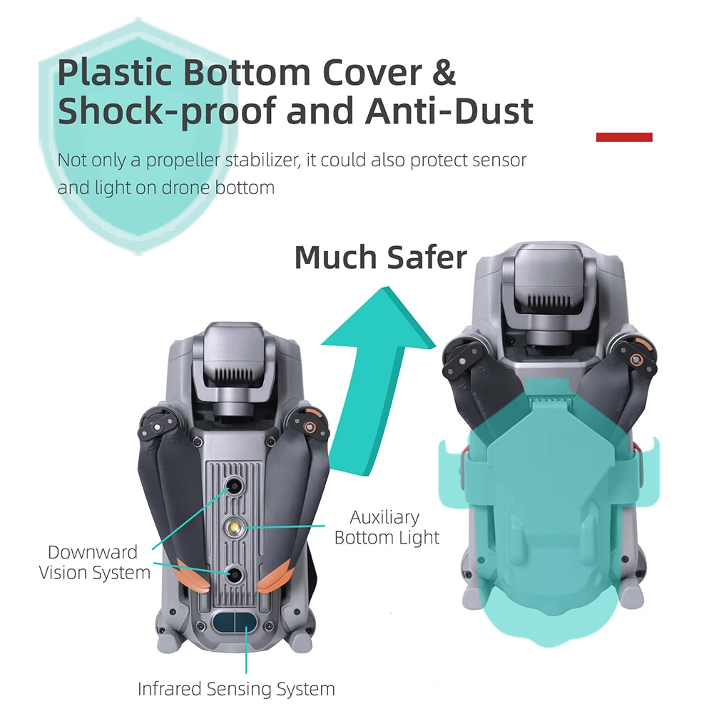 Propeller Stabilizers for DJI Air 2S Mavic Air 2 Prop Propeller Holder Blade Motor Fixed Mount Protector Cover Drone Accessories - imagen 4