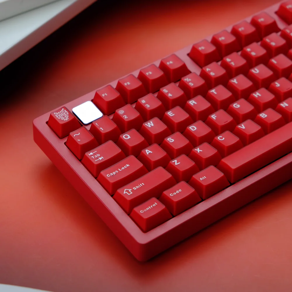 Teclas de cereza de 2 colores Ruby ABS sin área de número para teclados mecánicos con diseño MX Switch 60/84/90/104/108 - imagen 3