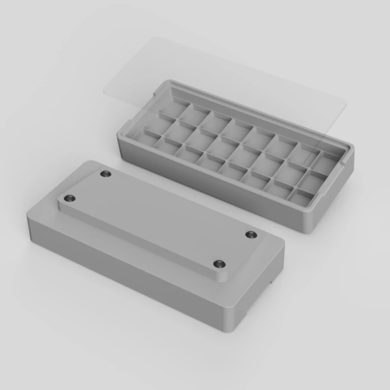 ECHOME-caja de almacenamiento personalizada para llaveros, accesorio de resina de Metal, para decoración de escritorio - imagen 4