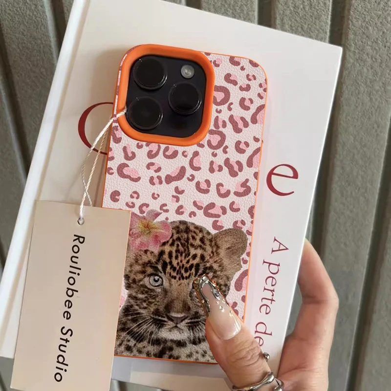 Nueva funda de teléfono TPU con bonito estampado de animales para iPhone 11 12 13 14 15 16 17 Pro Max XS X XR 16E 16 Plus 17 Air funda de silicona suave - imagen 5