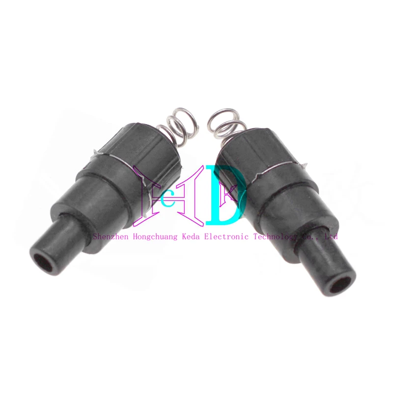 Interruptor de botón de linterna de 10 piezas, 22x7,9 MM, con resorte 950A, luz LED fuerte, circular one on one off - imagen 3