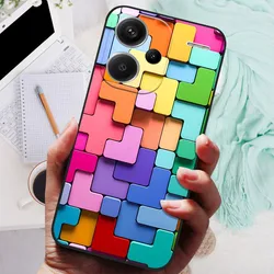 Funda Silicona Xiaomi Redmi Note 13 Pro+ – Negra León Lobo Protectora