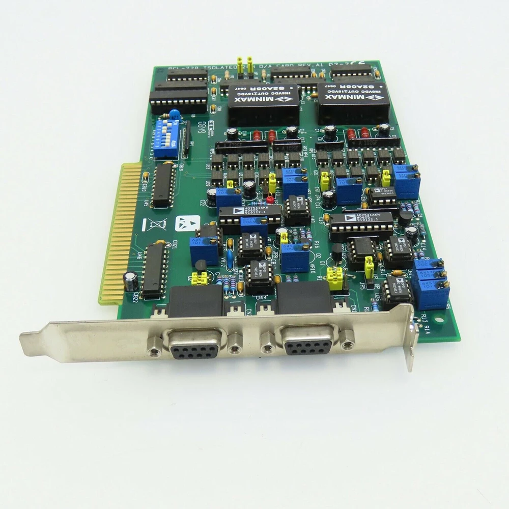 Tarjeta de captura de datos PCL-728 REV.A1, tarjeta ISA de salida analógica aislada de 2 canales de 12 bits para Advantech - imagen 4
