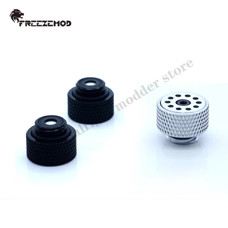 FREEZEMOD Válvula de escape de refrigeración por agua ajustable automática para alivio del depósito de aire, HPQF-S1A negro plateado - imagen 2