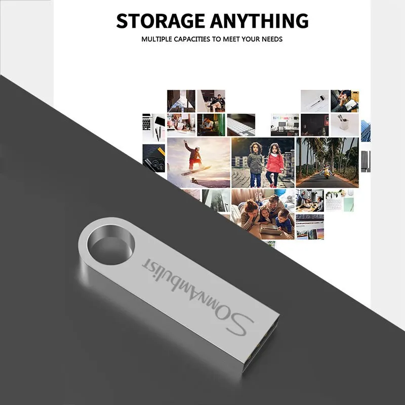 SomnAmbulist-Pen Drive USB 2,0 de alta velocidad para PC, Mini Pen Drive móvil de 16GB, 32GB, 64GB, 8GB y 4GB, 32GB, 128GB - imagen 3