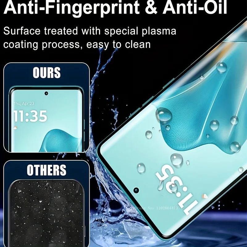 Vidrio templado 2 en 1 para Motorola Edge 60 Pro, película suave para Motorola Edge 60, película de lente Fusion/Stylus para Motorla Edge Series - imagen 4