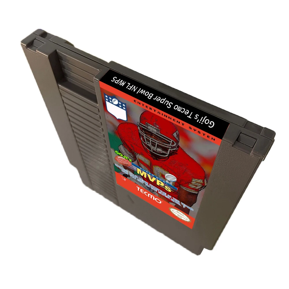 Goji's Tecmo Super Bowl MVPS - Cartucho de juego NES de 8 bits para juego NES Cosnole - imagen 4