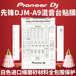 Pioneer DJM-A9 – Lámina protectora mate con borde dorado